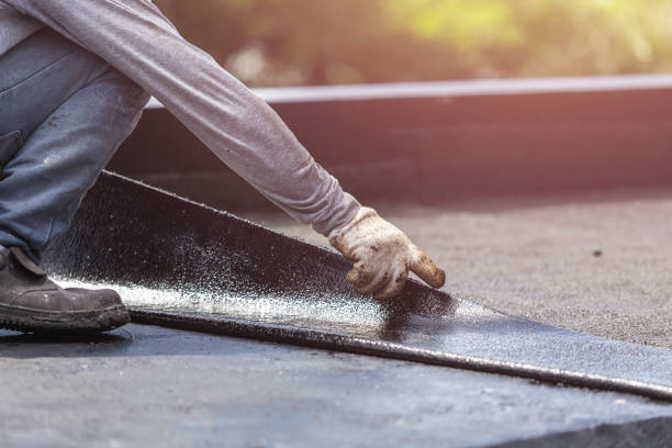 Professional Waterproofing technician working in Londonderry, OH